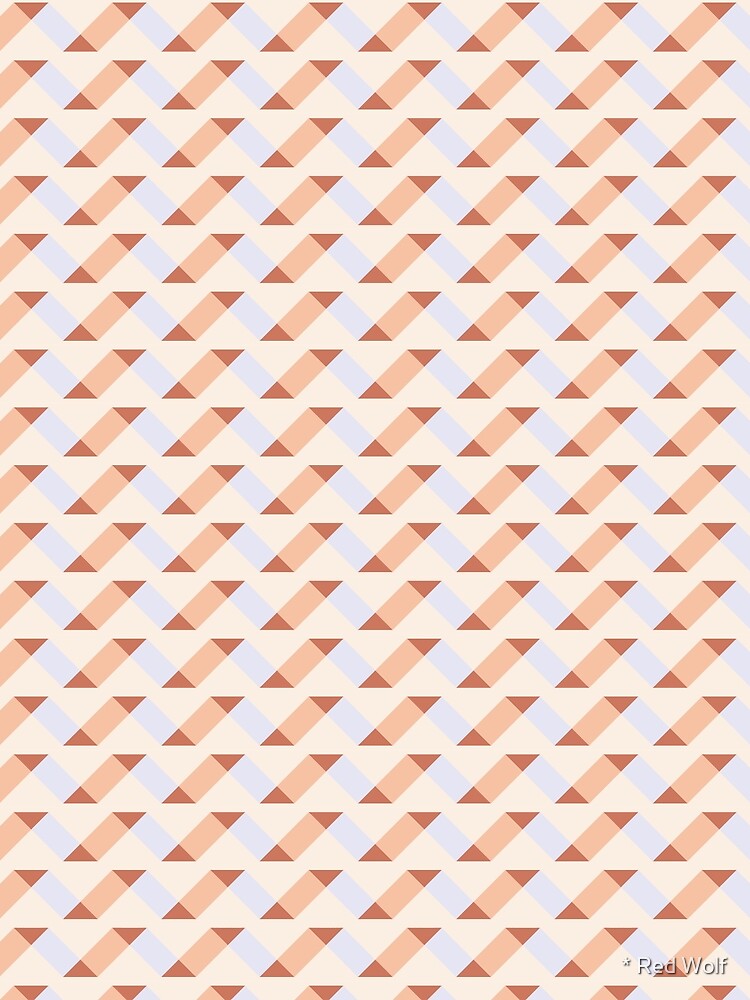 Geometric Pattern: Spiral: Timber by redwolfoz