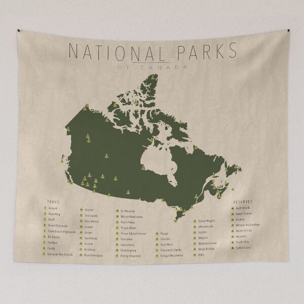 Item preview, National Parks of Canada designed and sold by FinlayMcNevin.