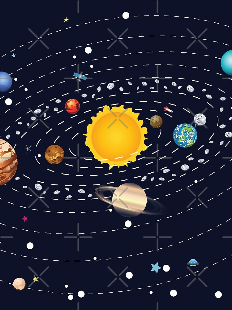 Planets of Solar System by AnnArtshock