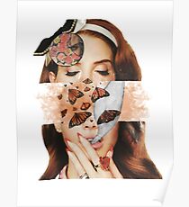 Lana collage Poster