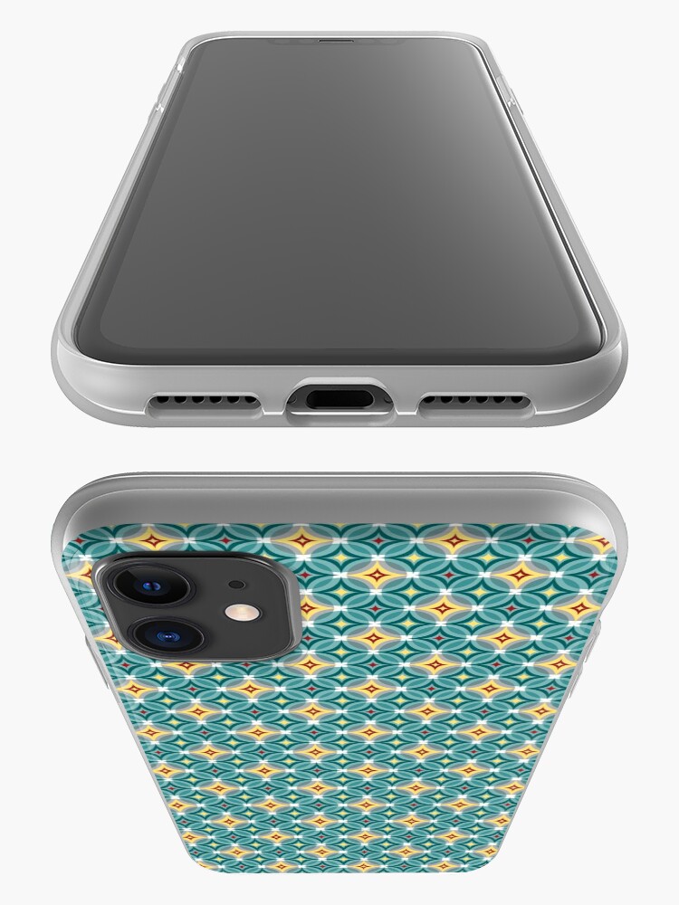 Alternate view of Little Twinks in Green and Yellow iPhone Case & Cover