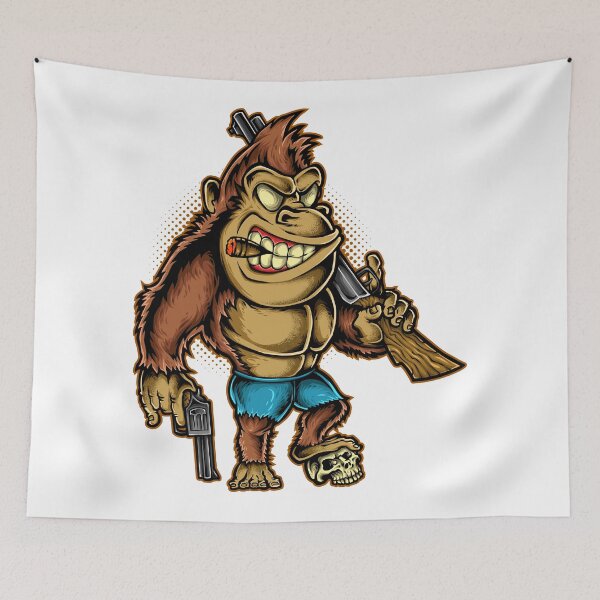 Item preview, The King Kong Killer Great Fashion T-Shirt designed and sold by Oles Bielienkyi.