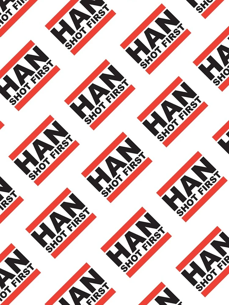 Thumbnail 4 of 4, iPhone Case, Han Shot First Pattern designed and sold by MurphyCreative.