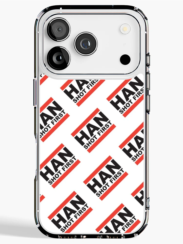 Thumbnail 1 of 5, iPhone Case, Han Shot First Pattern designed and sold by MurphyCreative.