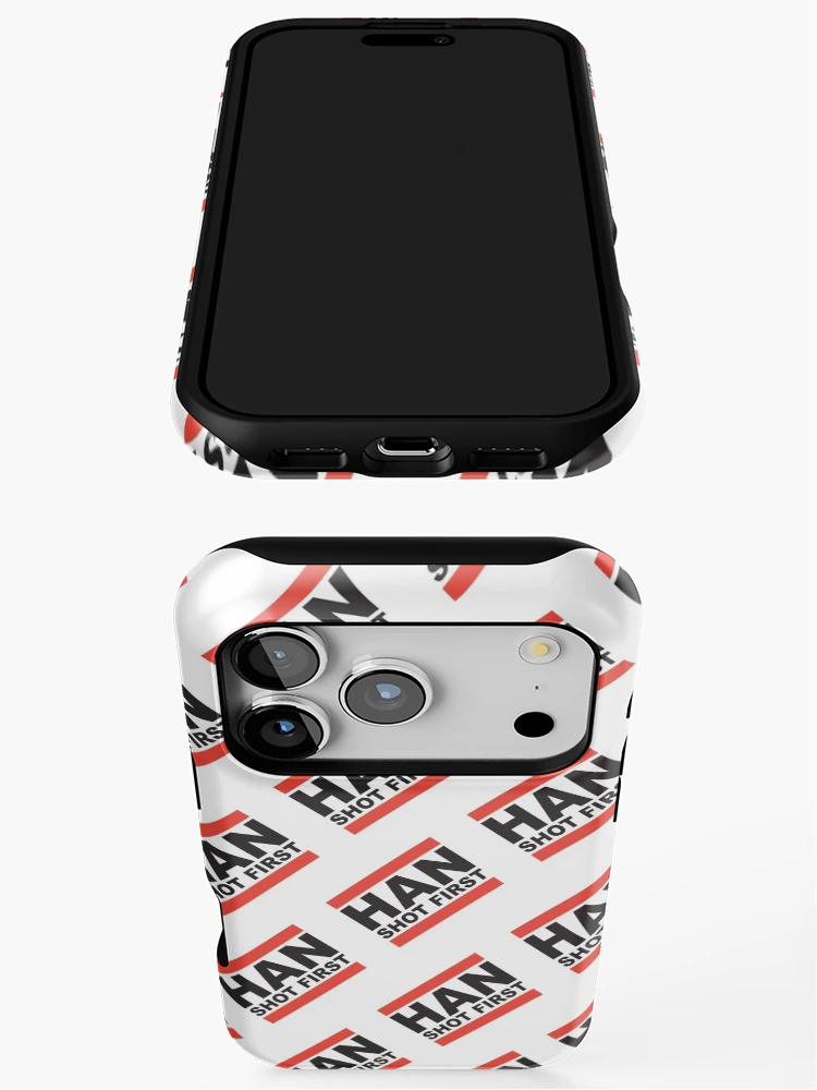 Thumbnail 3 of 4, iPhone Case, Han Shot First Pattern designed and sold by MurphyCreative.