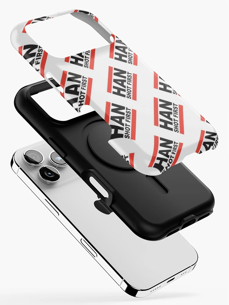 Thumbnail 2 of 4, iPhone Case, Han Shot First Pattern designed and sold by MurphyCreative.