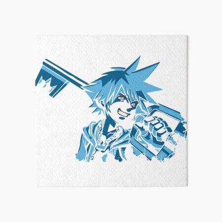 Vista previa del artículo con la obra «Kingdom Hearts Sora», diseñado y vendido por skydesigns.