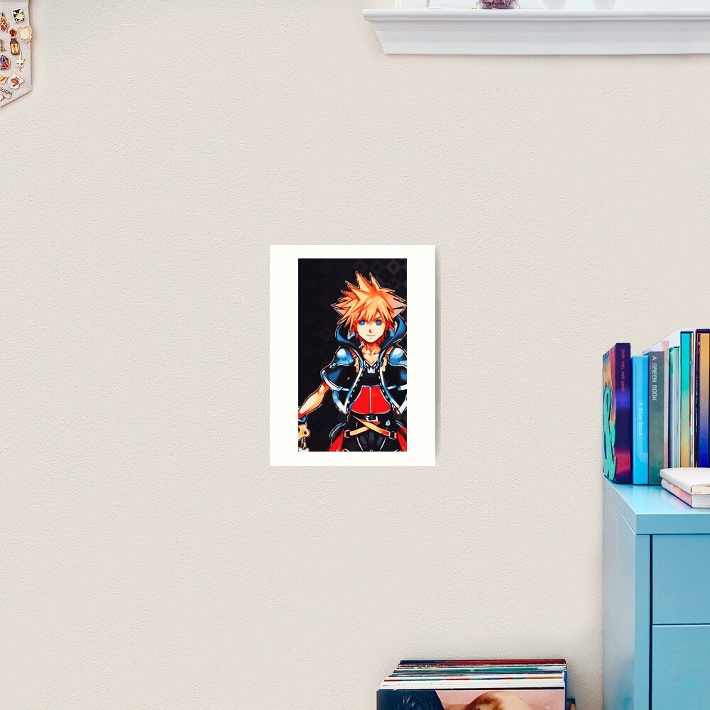 Kingdom hearts Sora Art Board Print for Sale by skydesigns