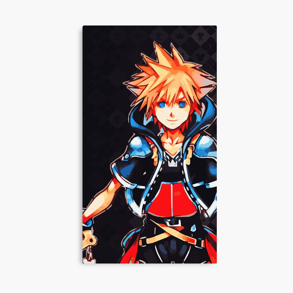 Kingdom hearts Sora Art Board Print for Sale by skydesigns