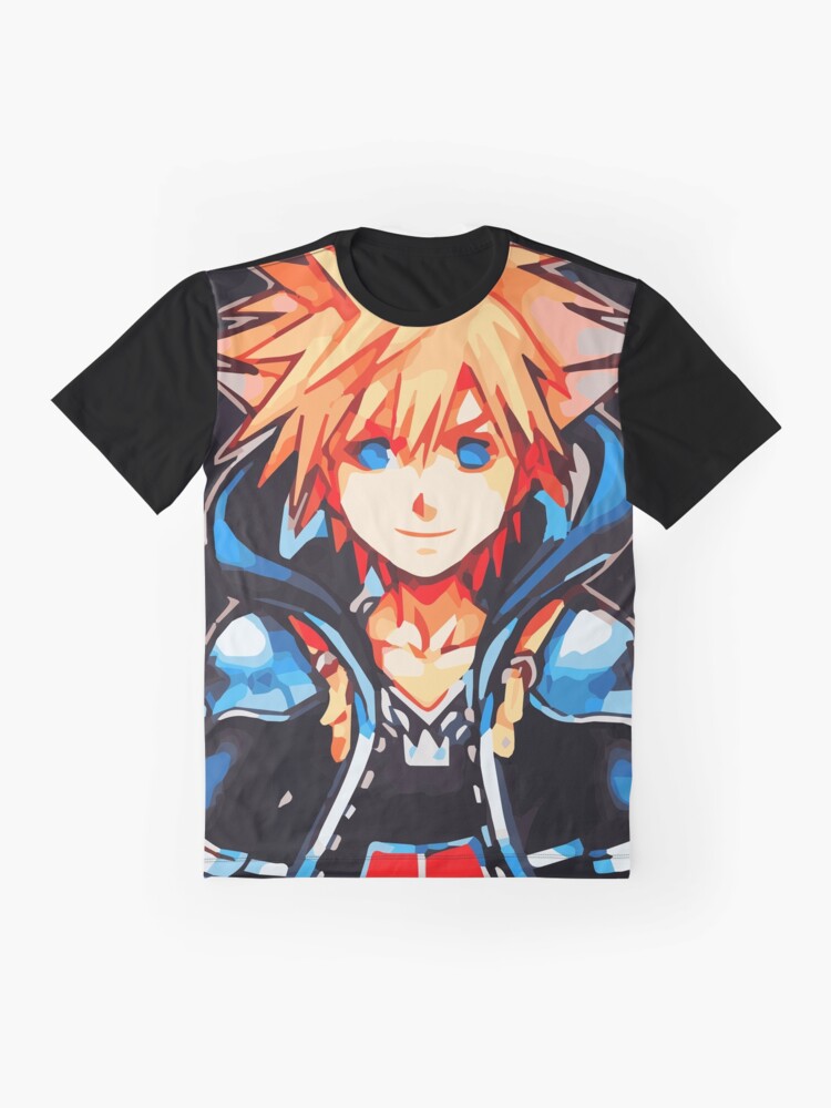 Kingdom hearts Sora Graphic T-Shirt for Sale by skydesigns