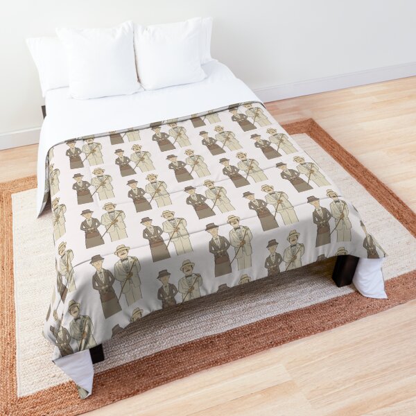 Marple and Poirot Comforter