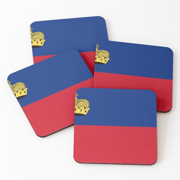 Item preview, Liechtenstein Flag designed and sold by YaelleDark.