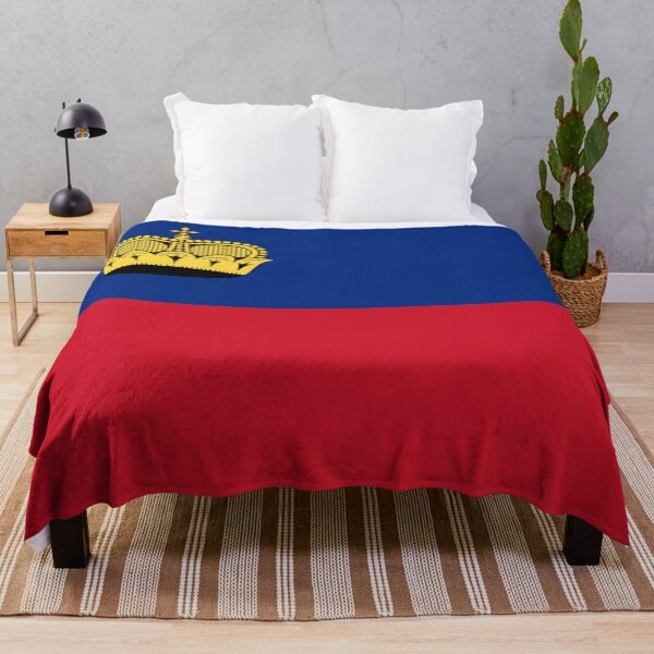Item preview, Liechtenstein Flag designed and sold by YaelleDark.