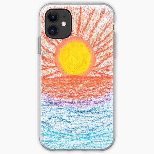 Merch #28 -- Sea Sunset iPhone Soft Case