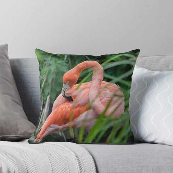 Item preview, pink flamingo designed and sold by cosmicma.