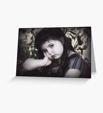 Pout Greeting Card