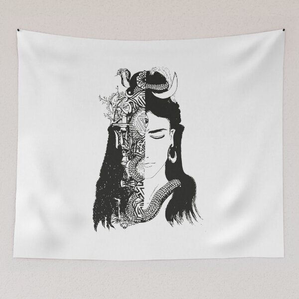 Item preview, Lord Shiva Black and White ART designed and sold by Apurva Suvarna.