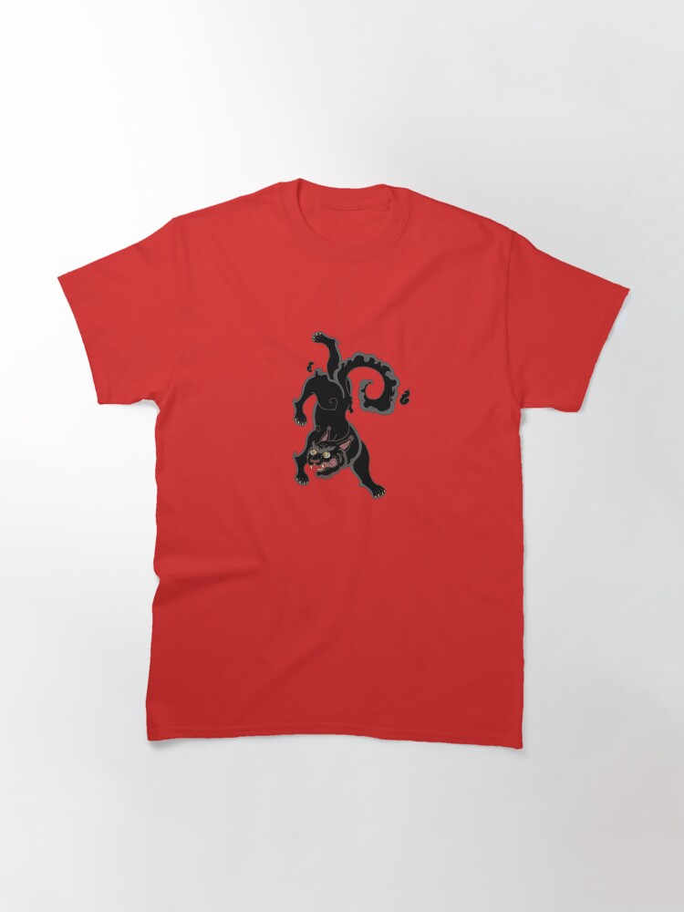 Alternate view of Yinkin, The Shadowcat God by Kalin Kadiev Classic T-Shirt