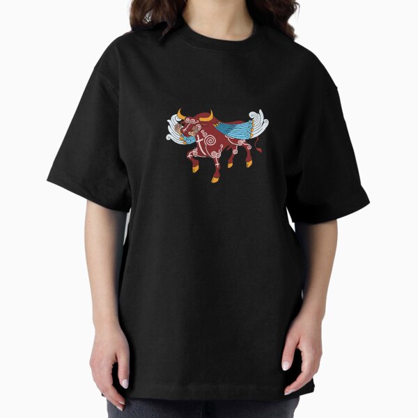 Storm Bull, The Chaos Killer by Kalin Kadiev Oversized T-Shirt