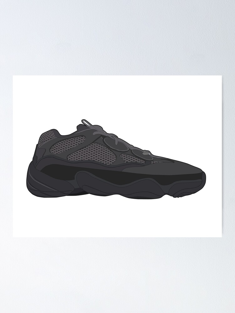 yeezy shoes 500 black
