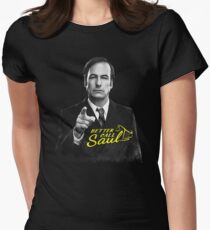 Better Call Saul B&W Women's Fitted T-Shirt