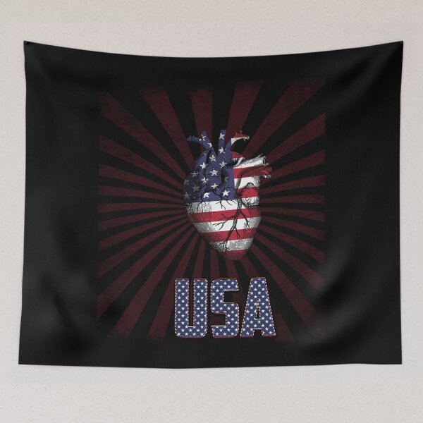 Item preview, USA in my Heart designed and sold by francodelgrando.