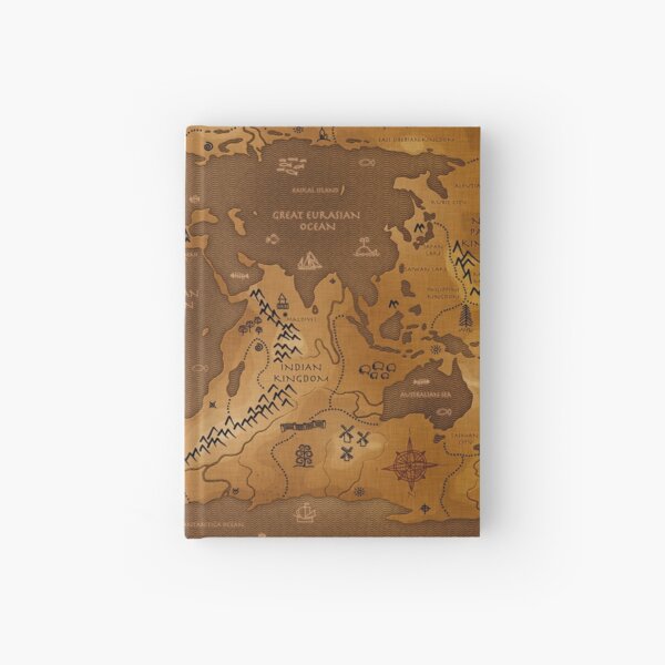 Planet Earth - Inversed Hardcover Journal