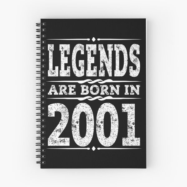 Item preview, Legends are born in 2001 Shirt 18th Birthday Gift designed and sold by Anumber1.