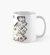 Frasier Wohnung Einteilung & Einrichtung Tasse