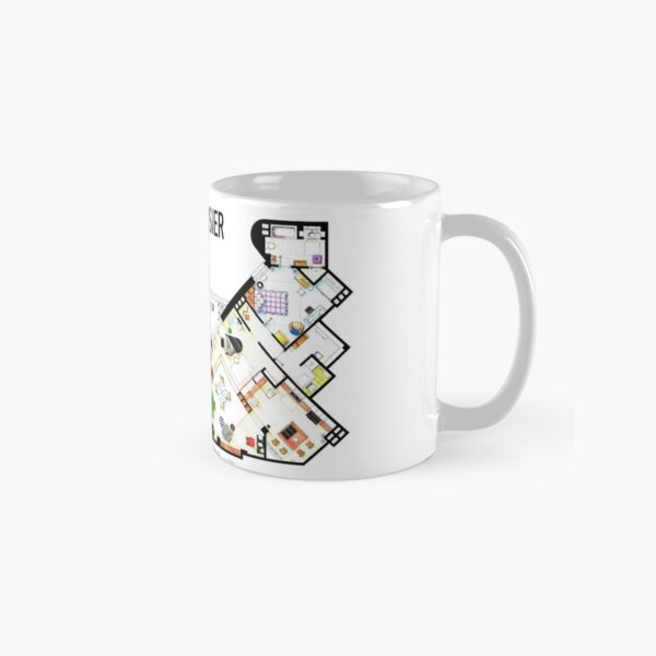 Frasier Apartment Floorplan Classic Mug