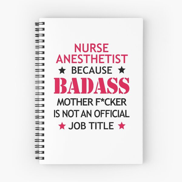 Item preview, Nurse Anesthetist Badass Funny Birthday Christmas Gift designed and sold by smily-tees.