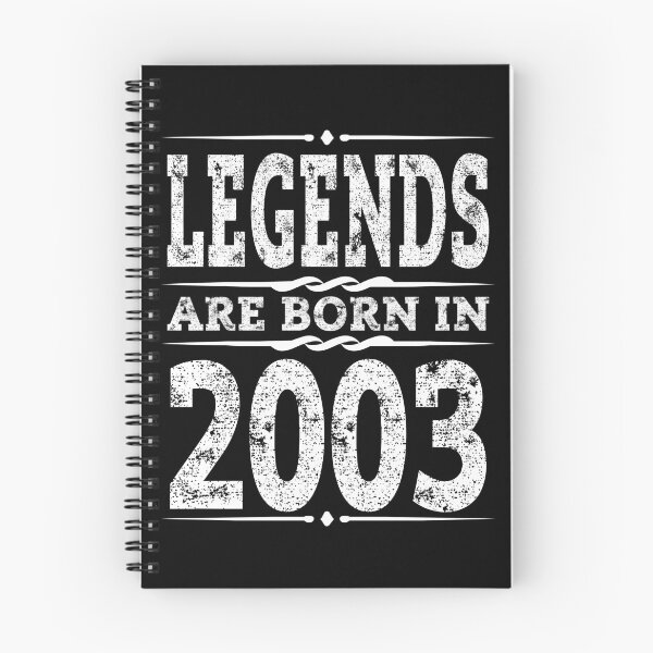 Item preview, Legends are born in 2003 Shirt 15th Birthday Gift designed and sold by Anumber1.