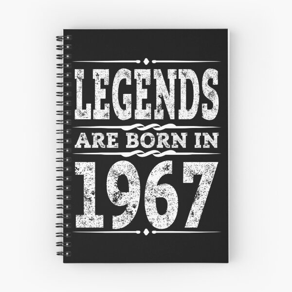 Item preview, Legends are born in 1967 Shirt 52th Birthday Gift designed and sold by Anumber1.