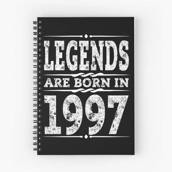 Item preview, Legends are born in 1997 Birthday Shirt 22th Birth designed and sold by Anumber1.