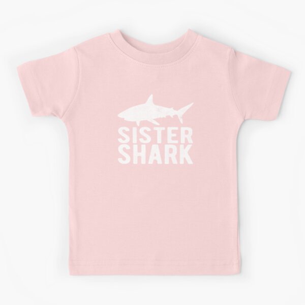 Jaws Shark Attack Retro Stripes Kids T Shirt Boy Girl Toddler Baby Youth Top