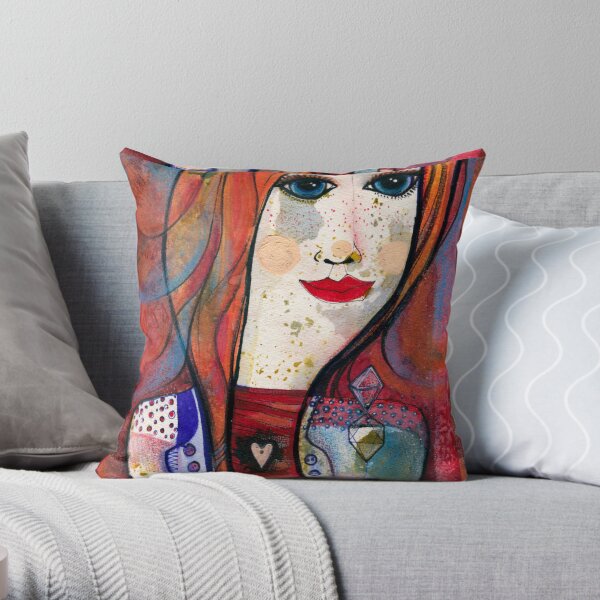 Girls Just Wanna Have Fun Throw Pillow