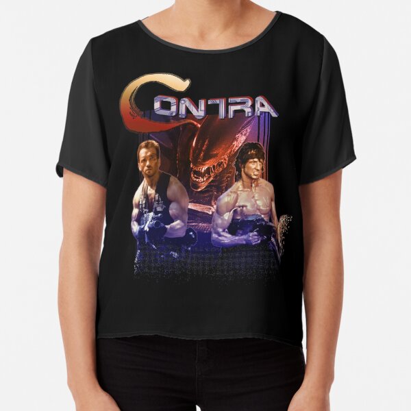 Contra Ripoff Chiffon Top