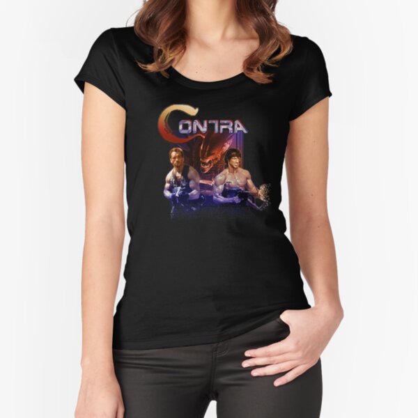 Contra Ripoff Fitted Scoop T-Shirt