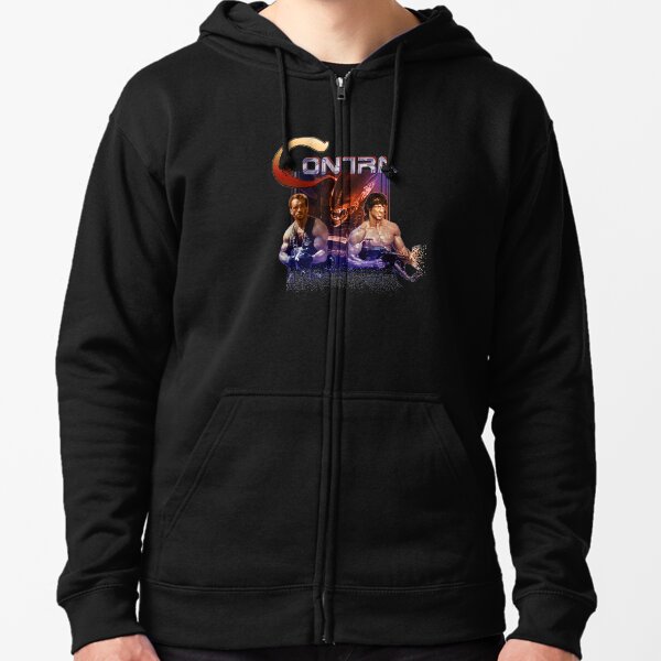 Contra Ripoff Zipped Hoodie