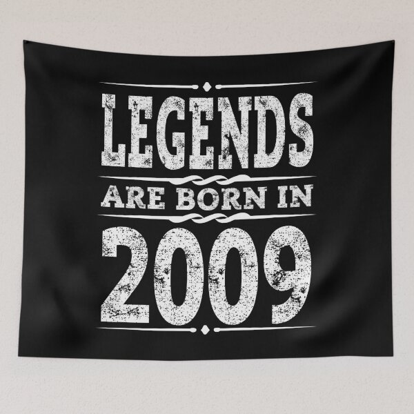 Item preview, Legends are born in 2009 Shirt Kids 9th Birthday designed and sold by Anumber1.