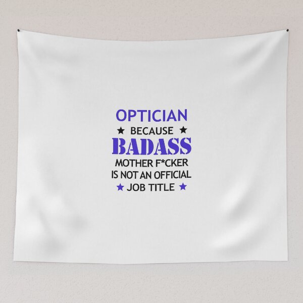 Item preview, Optician Badass Funny Birthday Christmas Gift designed and sold by smily-tees.