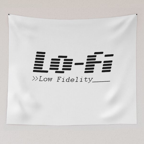 Item preview, Lo-Fi - Low Fidelity designed and sold by Souled Tees.