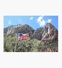 America the beautiful Photographic Print