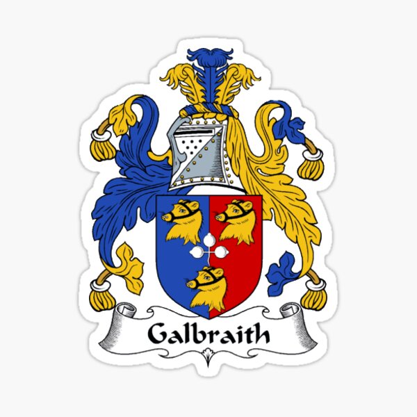 Select Gifts Galbraith Scotland Family Crest Surname Coat Of Arms Cufflinks Personalised Case 
