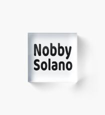 Nobby Solano - Peruvian Wizard Acrylic Block