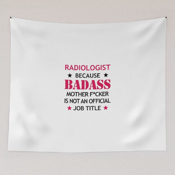 Item preview, Radiologist Badass Funny Birthday Christmas Gift designed and sold by smily-tees.