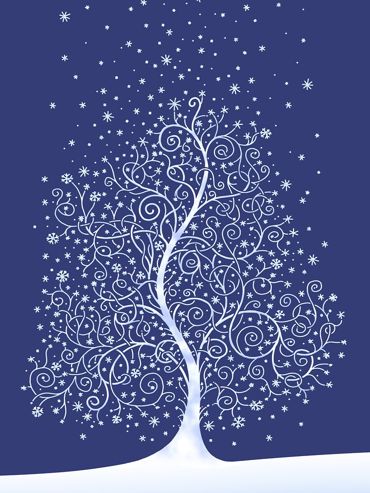 Where Snowflakes Are Born by vladstudio