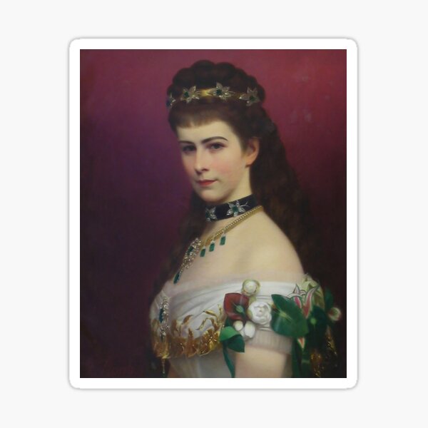 Empress "Sissy",Elizabeth of Austria  Sticker