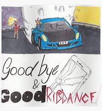Saft Wrld - Auf Wiedersehen und guten Riddance Poster