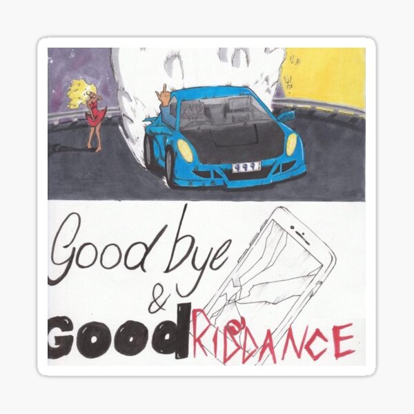 Juice Wrld - Auf Wiedersehen & Good Riddance Sticker